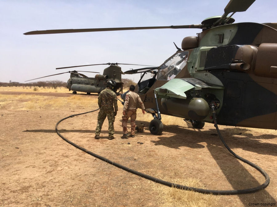 British Joint Helicopter Command in Mali