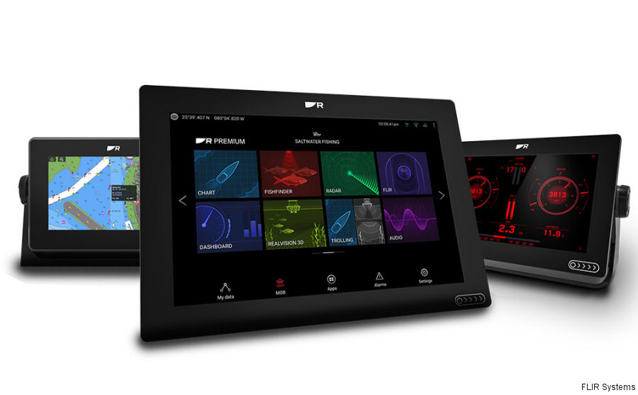 Raymarine Marine Navigation Multifunction Display