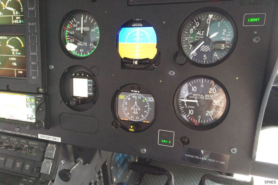 Digital Heading Indicator for AS350/H125