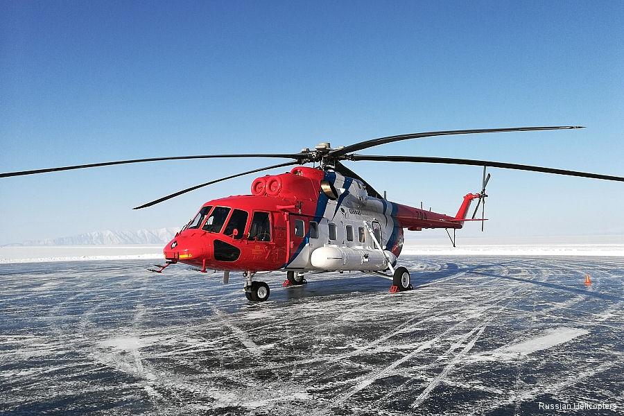 Mi-171A2 Set Record Speed at Baikal Mile Festival