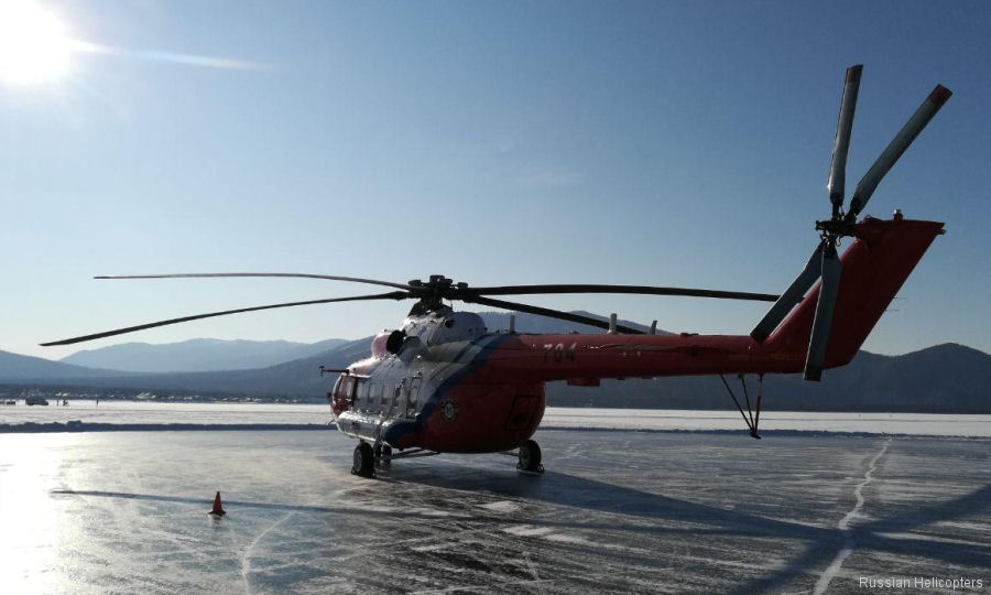 Mi-171A2 Set Record Speed at Baikal Mile Festival