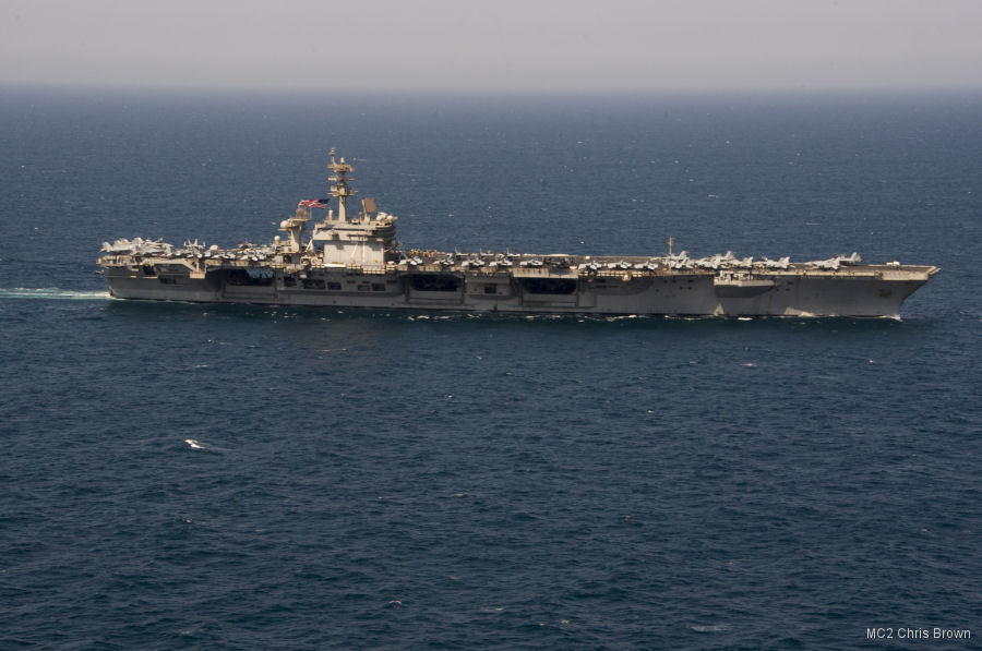 USS Theodore Roosevelt Returned to Sea