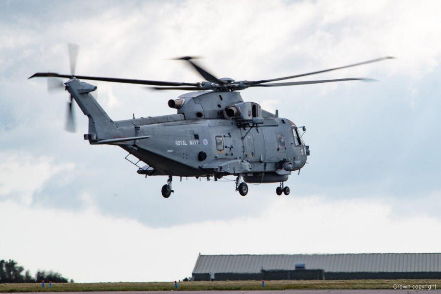 Royal Navy Helicopters Supporting the NHS