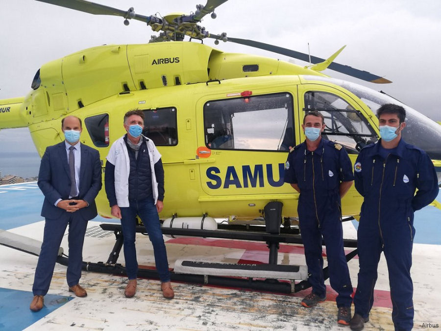 SAMU 06 in Nice by Airbus Helicopters
