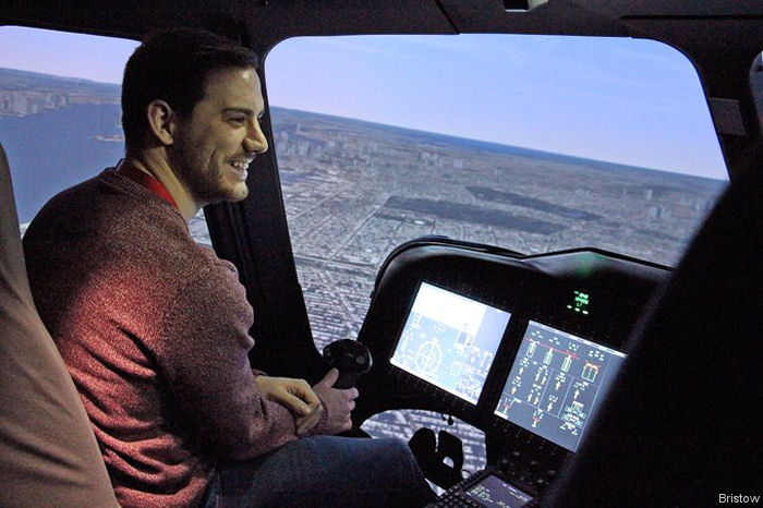 Bristow Donated Simulator Flights to Local Charities