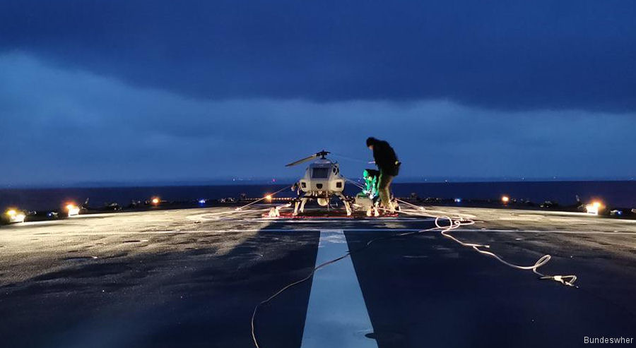 Sea Falcon Drones Trials from K130 Corvette