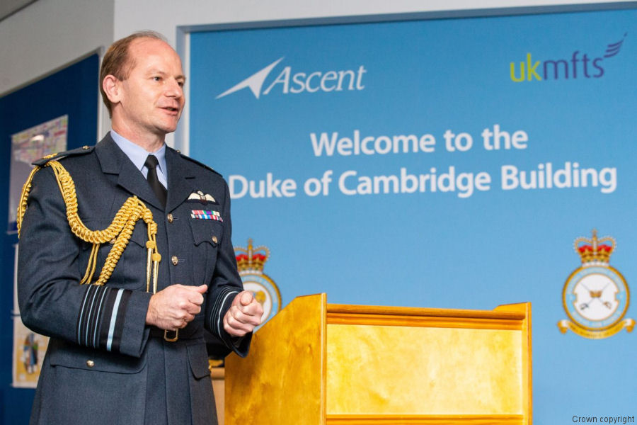 RAF Training Building Named Duke of Cambridge