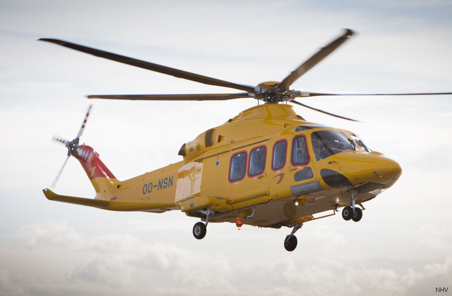 NHV AW139 Contract for Shell UK & NAM