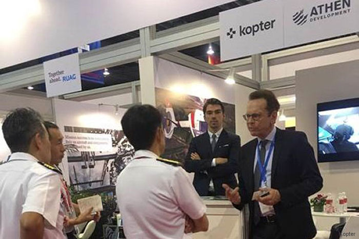 Kopter at Singapore Airshow 2020