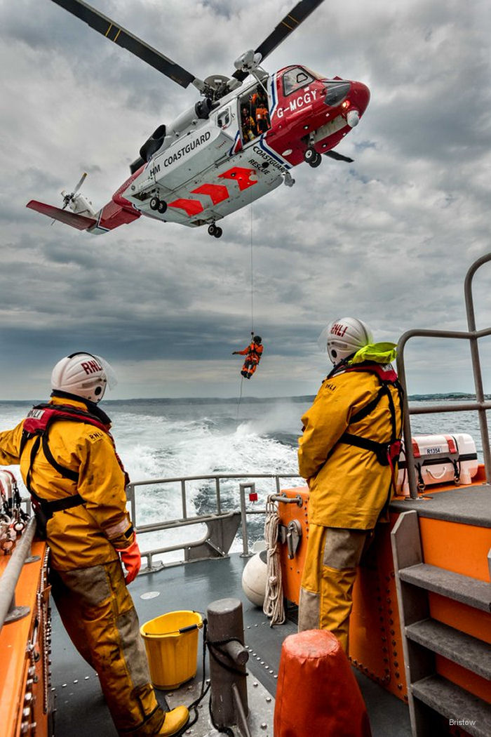 1,000th Mission for Bristow SAR Sumburgh