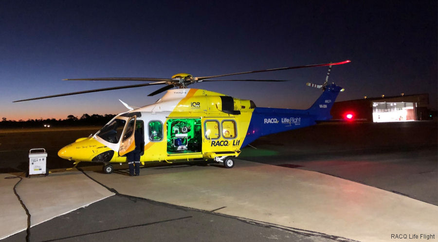 Maintenance of LifeFlight Helicopters