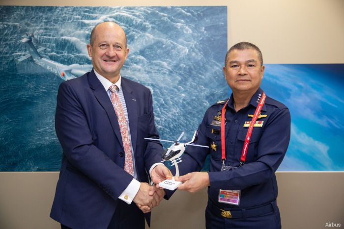 Royal Thai Air Force Orders H135 Trainers