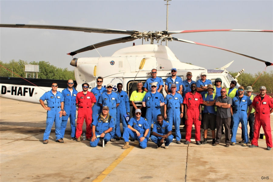 GHS Bell 412 Contract Extension in Nigeria