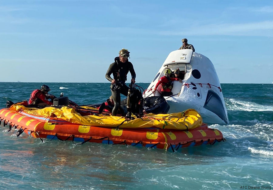 USAF Rescue Ready for SpaceX Crew Dragon