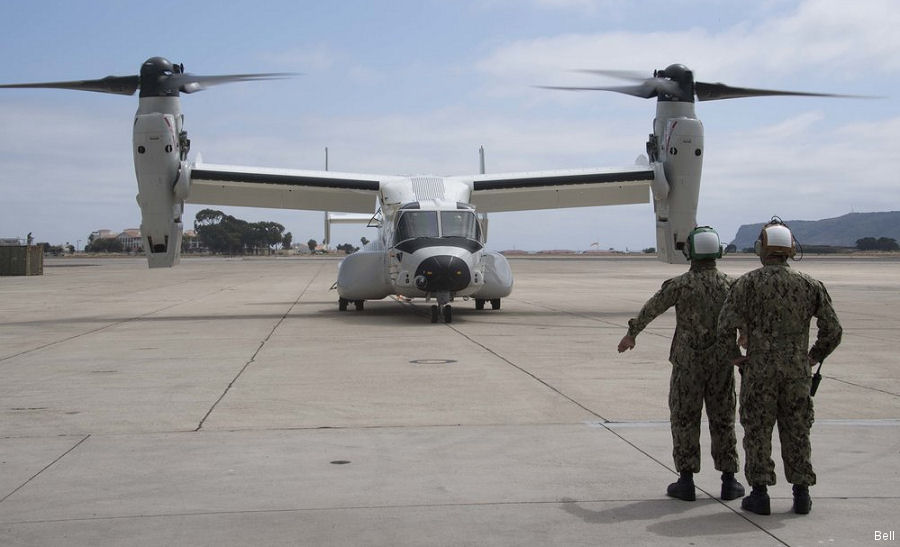 VRM-30 Receives First COD CMV-22B Osprey