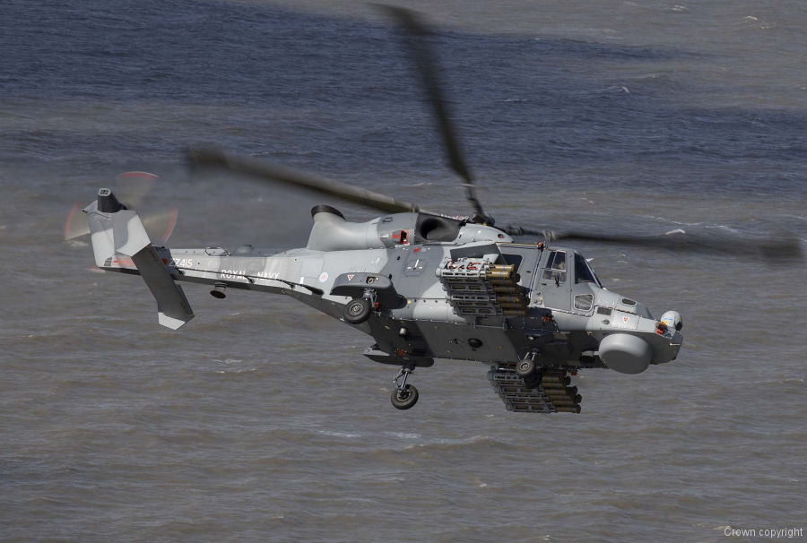 Royal Navy Wildcat with Martlet Missiles