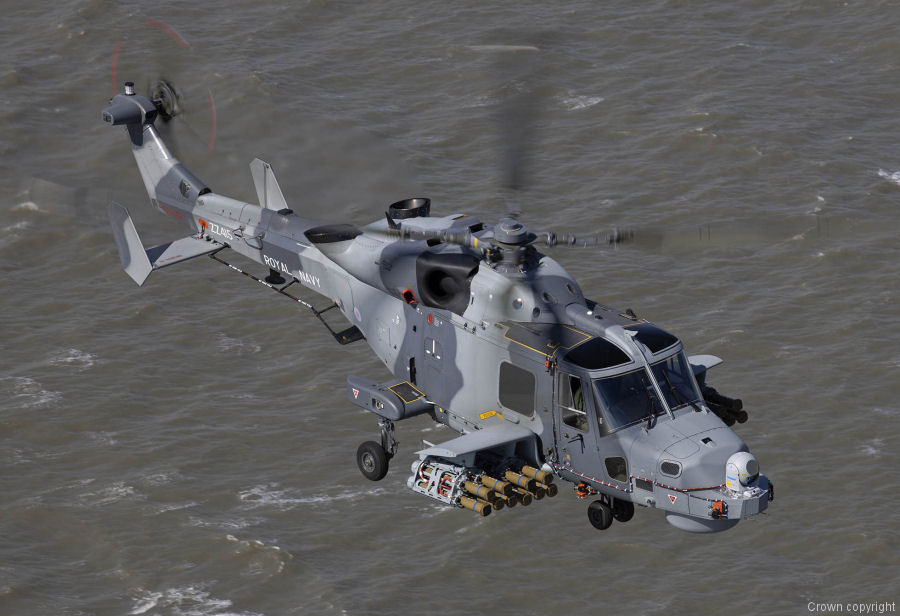Royal Navy Wildcat with Martlet Missiles