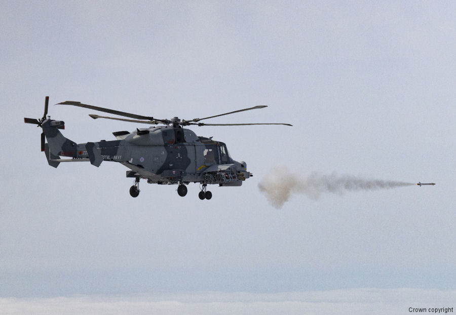 Royal Navy Wildcat with Martlet Missiles