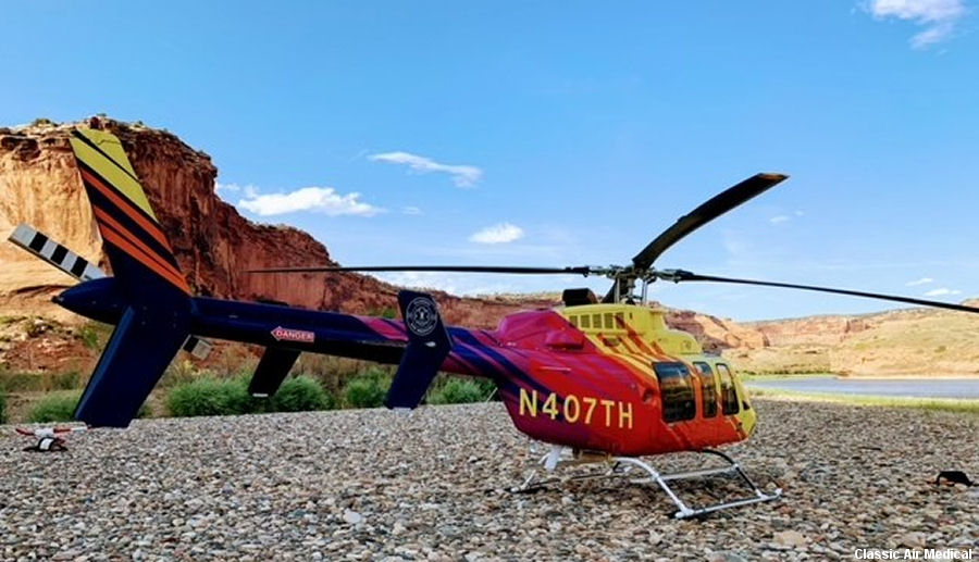 Classic Air Medical Adds Five Bell 407GXi
