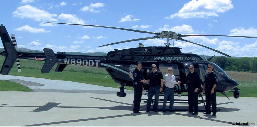Anne Arundel County Police New Bell 407GXi