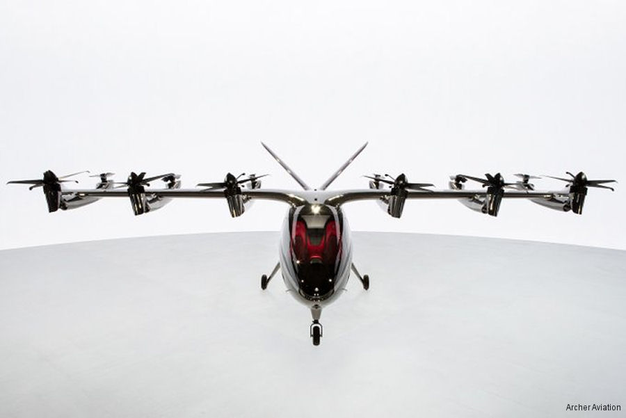 Archer Maker eVTOL