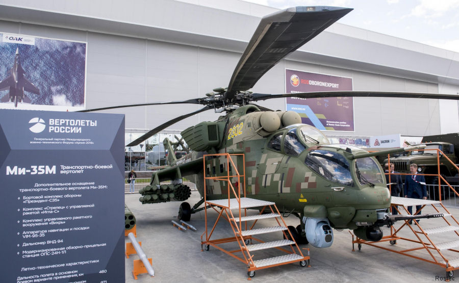 Russian Helicopters at Army2021