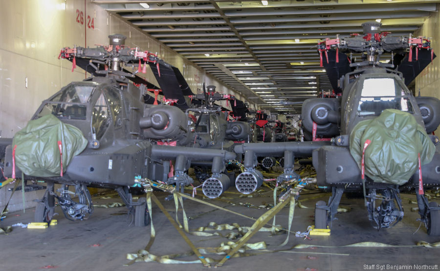 US Army 1st CAB Arrives in Dunkirk