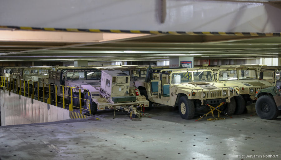 US Army 1st CAB Arrives in Dunkirk