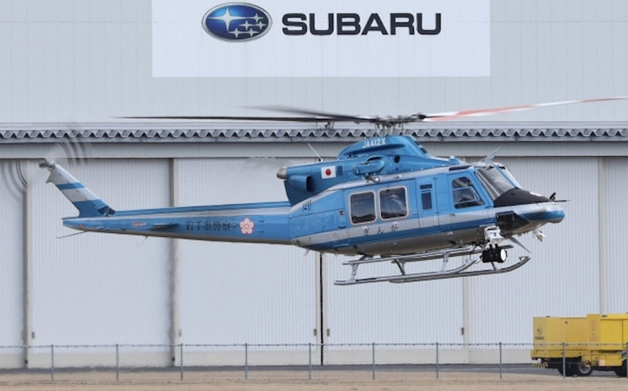 First Delivery of Subaru Bell 412EPX