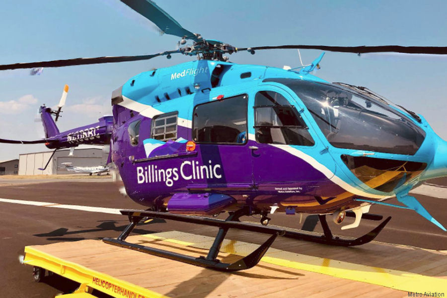 Billings Clinic New Air Ambulance Helicopter