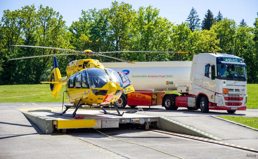 First ADAC Helicopter Using Biofuel