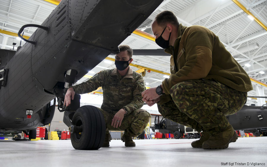 Michigan Guards Trained Latvian Black Hawk Crew