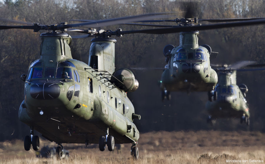 Boeing to Support Dutch CH-47D Chinooks