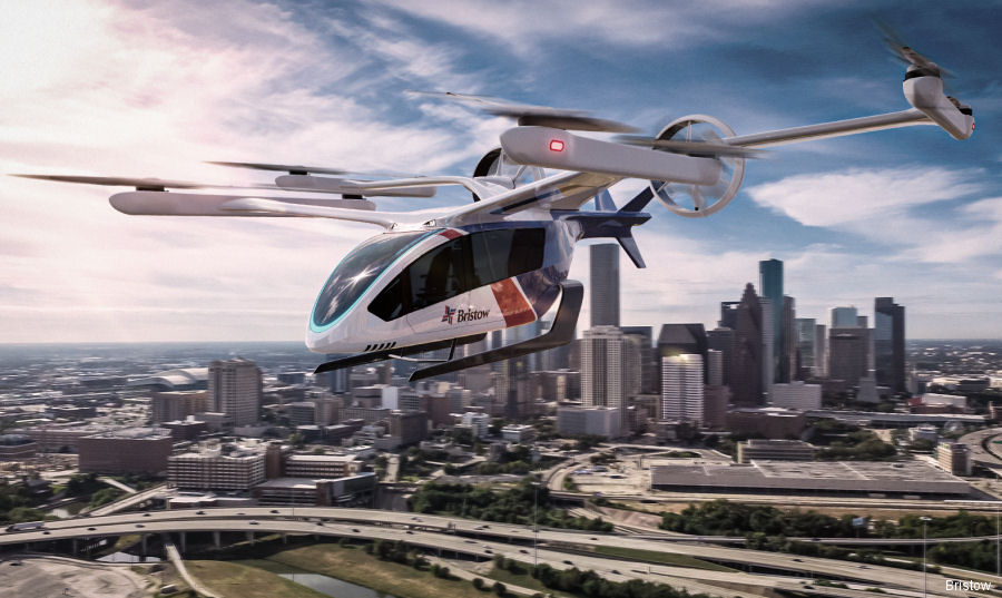 Bristow Orders 100 EmbraerX eVTOL