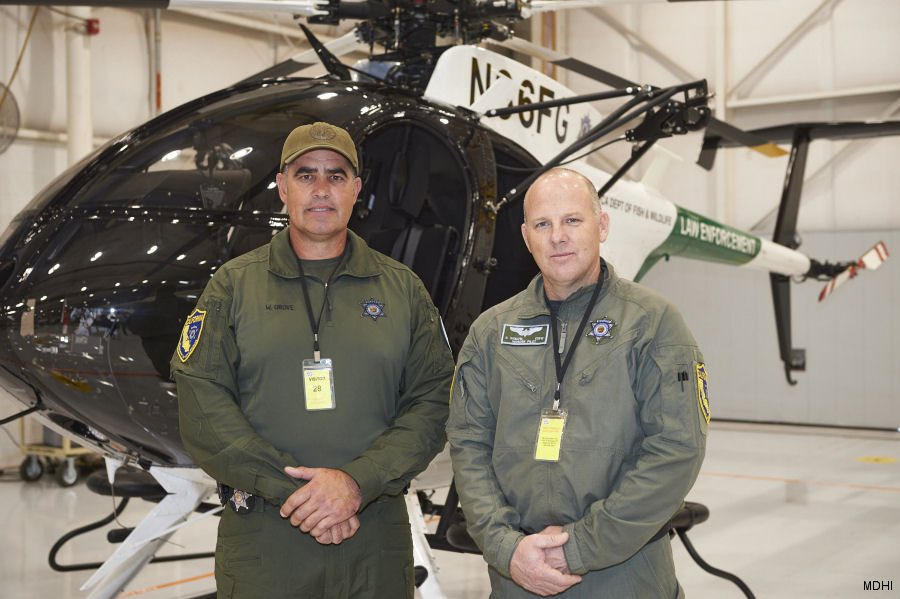 California Department of Fish and Wildlife new MD530F