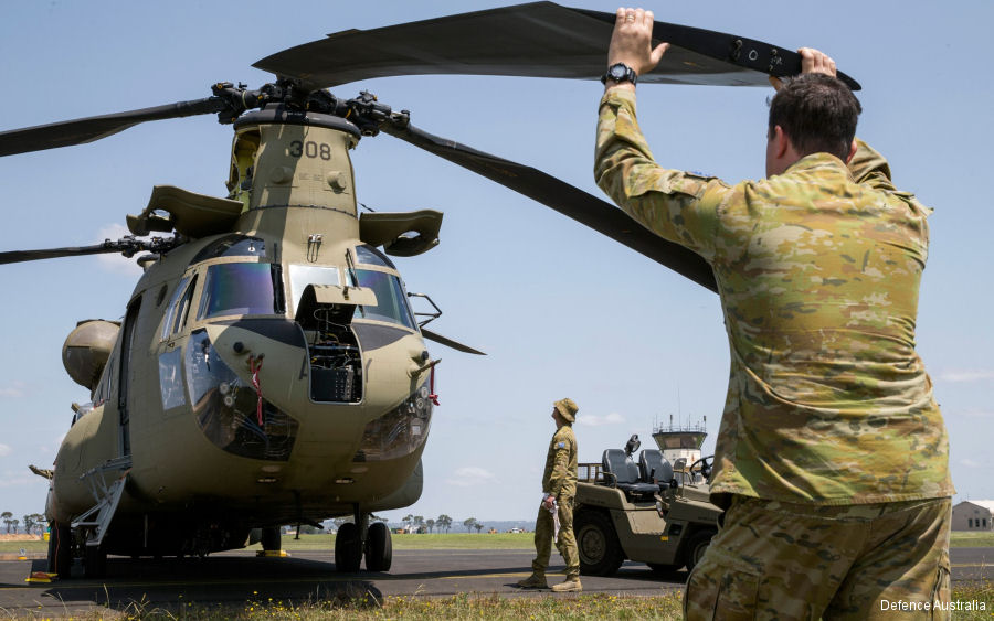 Four More CH-47F Chinooks for Australia
