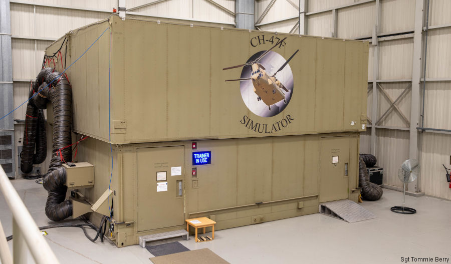 Chinook Simulator Training in Germany