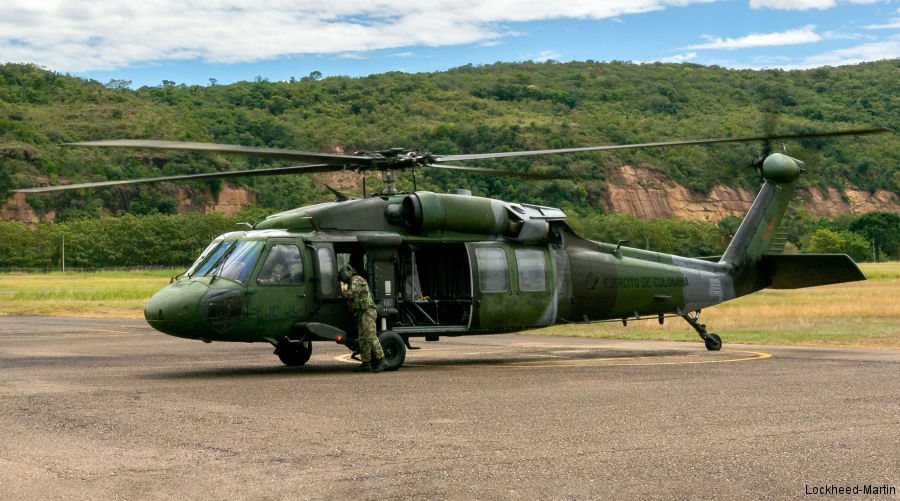 CIAC Spare Parts for Colombian Black Hawks