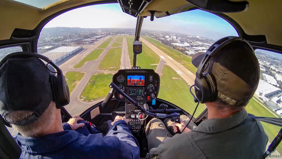 Cockpit Video Camera for Robinson Helicopters