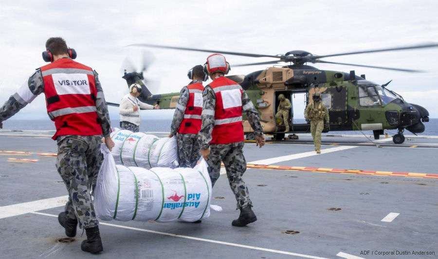 Australia Assists Fiji after Cyclone Yasa