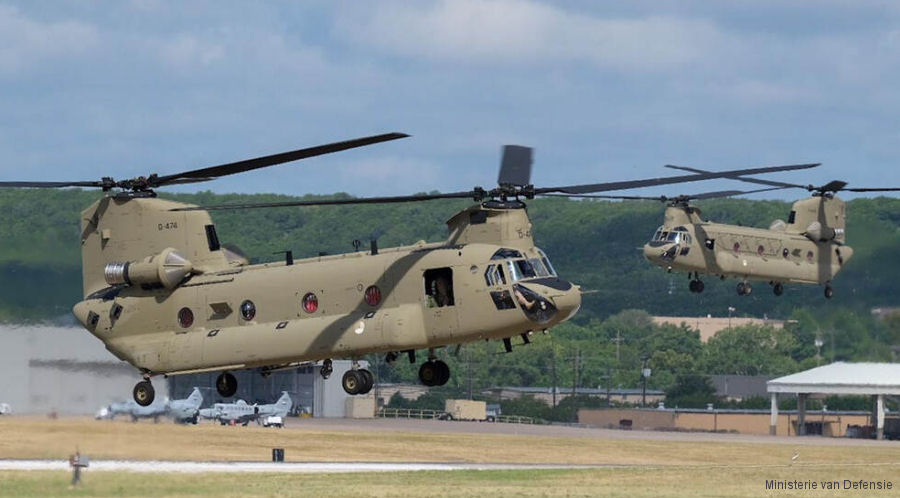 CAAS Support for Dutch CH-47F Chinooks