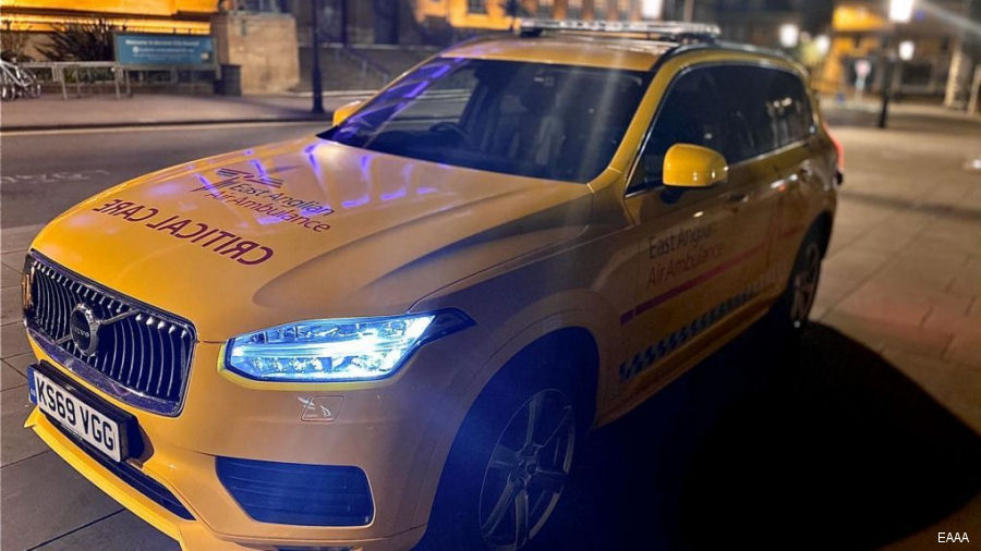 East Anglian Air Ambulance Night Service