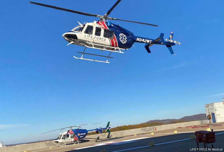 Erlanger Health Life Force Adds Bell 407GXi