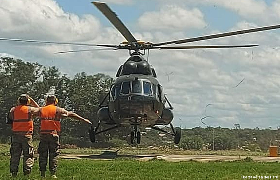 Russia Overhauled Peruvian Air Force Mi-17-1V