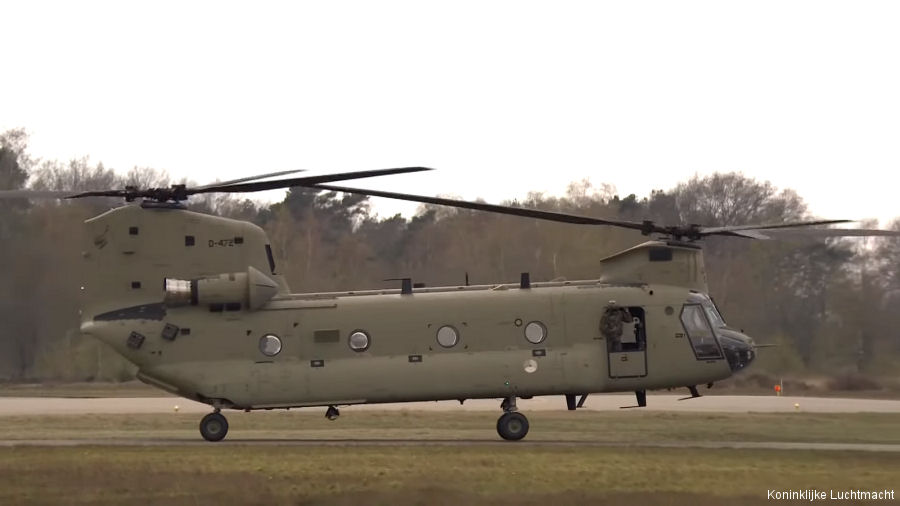 First MYII Chinook for Netherlands