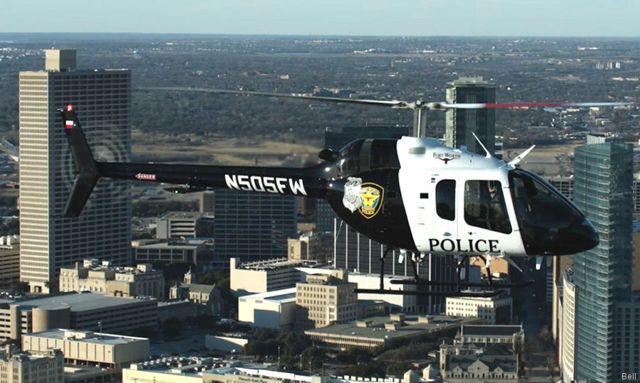 Fort Worth Police New Bell 505