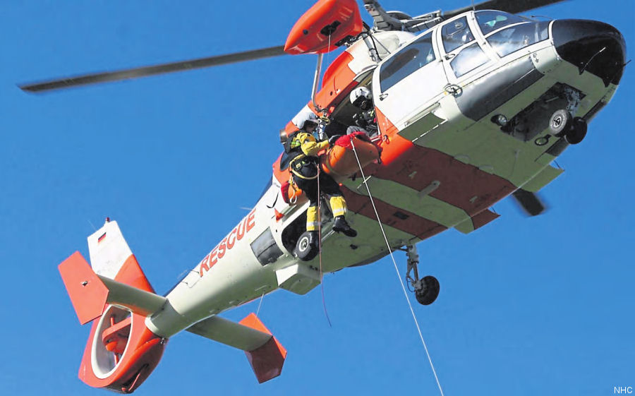 Helicopters in German Flood Relief Efforts