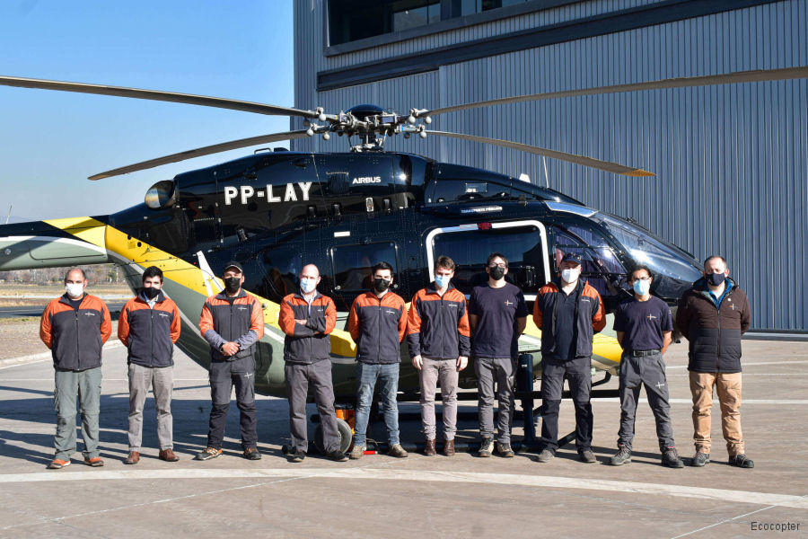 Second H145 Lands in Chile