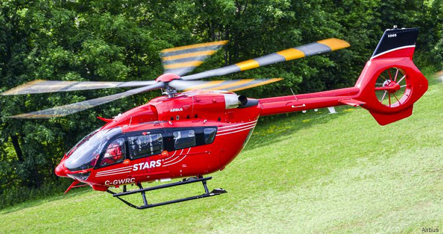 First 5-Bladed H145 in North America