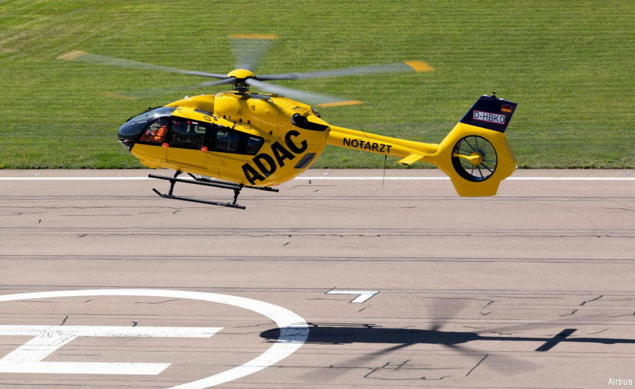 German ADAC First Two Five-Bladed H145
